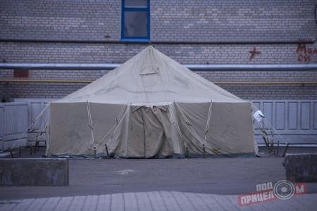 Eating house of IDPs in Slavyansk 